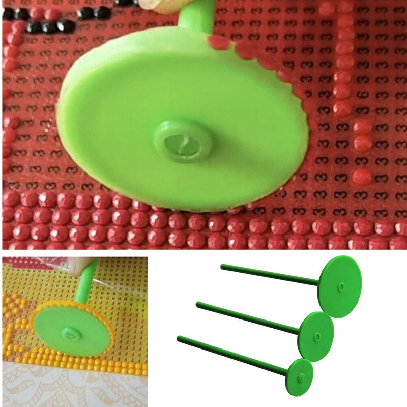 Point Drilling Pen with Wheel Rhinestone Painting Accessories Sticky Roller