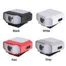 Hat Clip Light Headlight COB LED Camping Fishing Headlamp (Grey) Sensor