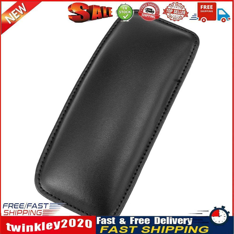 Universal Leather Knee Pad for Car Memory Foam Console Leg Cushion (Black) Newly