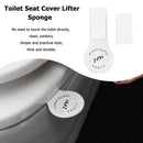 Nordic Toilet Seat Cover Lifter Closestool Seat Cover Lift Handle (Leaf) Newly