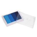 4 Colors Gradient Inkpad DIY Stamp Colored Ink Pad Printing Stationery(1) Newly
