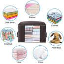 Zippered Storage Bag for Closet Comforter Pillow Quilt Bedding Clothes Blanke