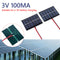 1pc/2pcs Mini Solar Panel Polycrystalline Silicon 1W 3V 100MA DIY Solar Cha