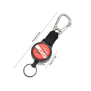 Safety Tool Diving Wire Lanyard Scuba Diving Spring Rope Quick-release Buckle