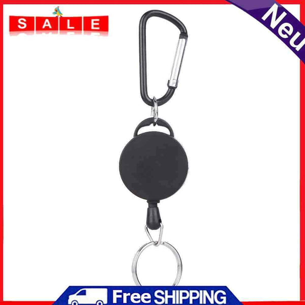 Multifunctional Security Anti-Lost Rope Burglar Retractable Keychain