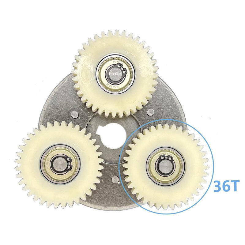 Nylon Gears Clutch 36T für Bafang Ebike Mid Drive Motor Ersatzbefestigung.