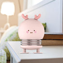 Cute Spring Night Lamp USB Rechargeable Bedside Light Creative Gifts (A)