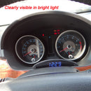 Led Digital Car Clock Automobile Electronic Clock 12V Car Voltmete