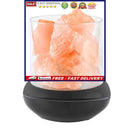 Himalayan Salt Diffuser Lamp Portable Crystal Salt Stone Bedside Night Lamp