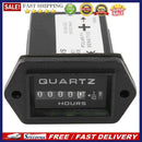 DC12-36V Digital Engine Hour Meter Timer for Marine Boat Lawn Truck Tractor