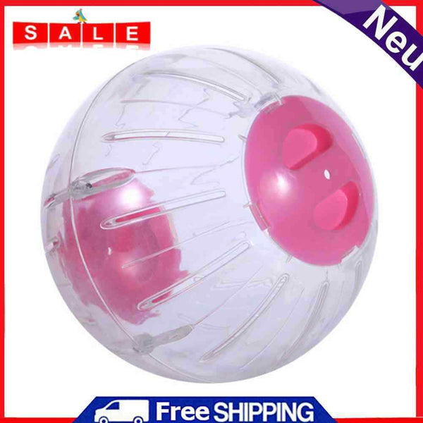Rodent Mice Running Ball Hamster Exercise Small Pet Funny Toys (Pink 10cm)