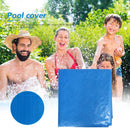 Round Swimming Pool Covers Cushion Waterproof Dustproof Tarpaulin (305cm) Newly