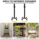 Kids Gym Ring Adjustable Strap Pull Up Strength Training Equipment (1m) Newly