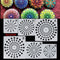 Decorative Layering Stencils Scrapbooking Mandala Auxiliary Painting template