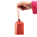 Lightweight Outdoor Sleeping Bag Drawstring Storage Pack Package with Whistle