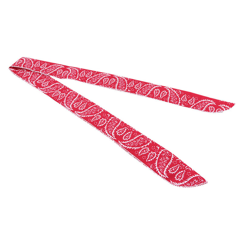 Summer Cooling Wrap Towel Scarf Outdoor Running Neck Headband (Rose Red)