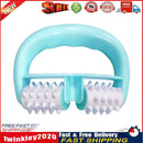 Body Roller Massager Arm Leg Dual Wheel Pain Relief Massage Tool (Blue) Newly