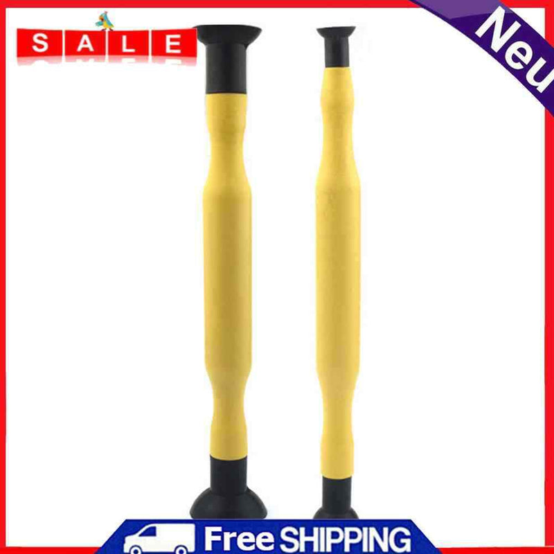 2pcs Double Ended Valve Lapping Sticks Suction Cup Valve Lapper Grinding Sticks