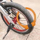 Bicycle Safety Cable Locks MTB Anti Theft 4 Digit Password Lock (Orange) Newly