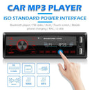 M10 Single 1DIN Car Stereo MP3 Player In Dash Bluetooth AUX-in Radio Head Unit