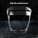 #A Adjustable Transparent Faceshield Cycling Sports Windproof Face Protective Co