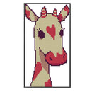 #A 14CT Partial Cross Stitch Animal Stamped DIY Embroidery Cotton Thread Needl