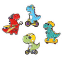 Music Alloy Jewelry Badge Dinosaur Brooch Enamel Pin Denim Jackets Lapel Pin