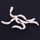 20-23pcs/box fishing bait soft bait carp bait silicone smell red worm is