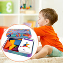 Kids Intelligence Development Variable Tangram Jigsaw Toys Jigsaw Puzzle Wooden Toys