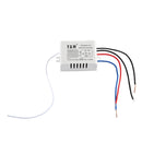 ON/OFF Remote Control Timer Switch + Receiver for UVC Lamp (White 220V) Newly