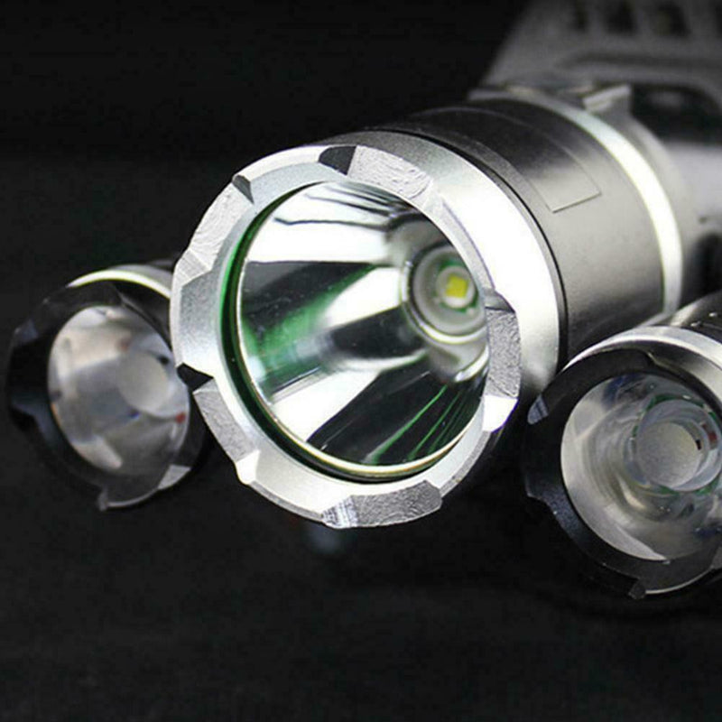 LED Head Torch Headlamp, Motion Sensor Control, 650 Lumen Bright H8H4 E6B4