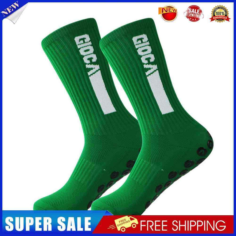 #A Anti Slip Sports Soccer Socks Thick Cotton Yoga Breathable Socks for Cycling