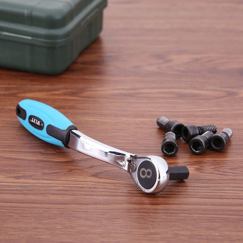 Torque Ratchet Manual Quick Release Hexagon Wrench Car Repair Tools(8mm)