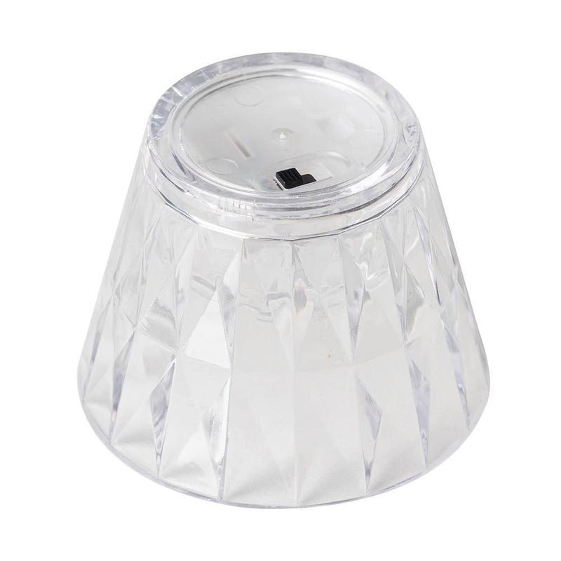 LED Diamond Crystal Projection Light Table Romantic Bar Night Lamp (1pc)