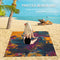 Multifunctional Large Magic Sandless Beach Mat Beach Mattress Blanket Foldable