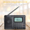 AM FM SW Portable Pocket USB Radio HiFi Radio Bluetooth - Compatible for TF Card