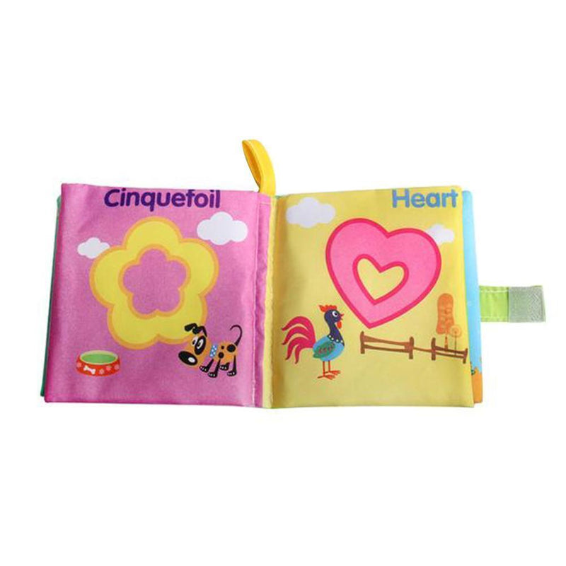 Soft Cloth Book Infant Educational Toys Newborn Learning Book(Number) Newly