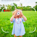 Kids Mini Camera Cute Horse Digital Camera Children Educational Toys (Pink)