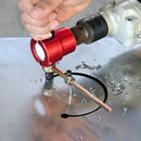 Metal Nibbler Metal Iron Sheet Cutter Drill Attachment Hand Tools w/Wrench Newly