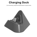 Portable Charging Dock for Nintendo Switch Lite Charger Base Stand (Grey) Newly