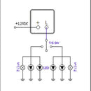 Electronic LED Flasher Relay 150W LED Turn r Light Flasher Blinker Relay