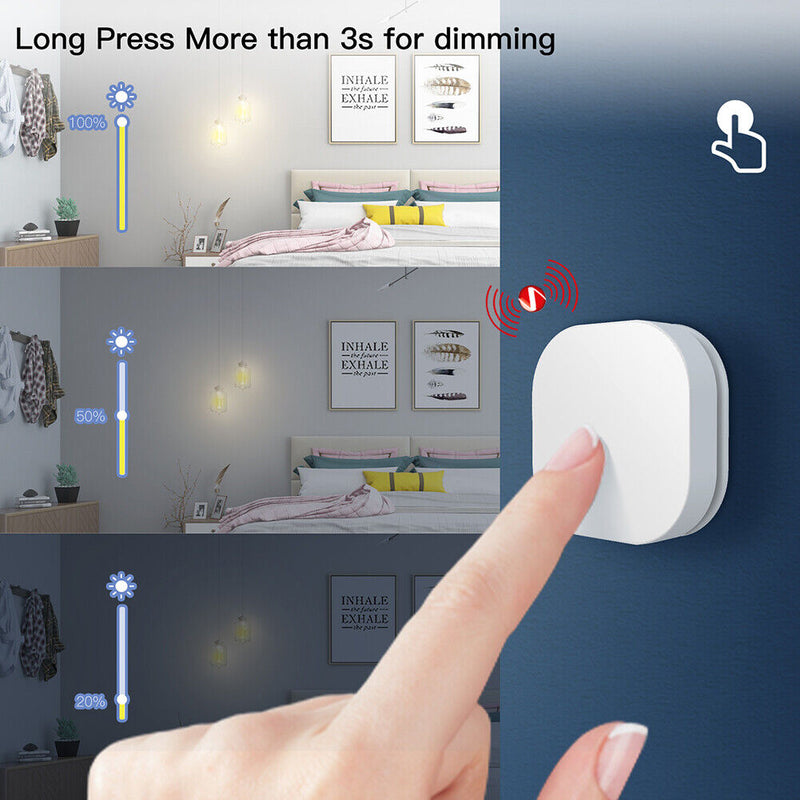 Smart Life Key Switch Dimmer Smart Wireless Remote Control Switch with m