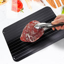 Kitchen Quick Thawing Board Thaw Frozen Food Tray Defrosting Board (C)