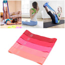 5pcs Portable Gym Exercise Strength Pilates Pull Rope Fitness Resistance Bands