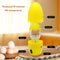 Kitchen Electric Golden Egg Maker Yolk White Mixer Egg Shaker (US Yellow)