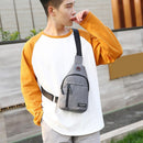 Casual Crossbody Chest Sling Bags Canvas Men Shoulder Messenger Sports Hand