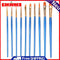 10pcs Kids Student Hand Painted Blue Watercolor Gouache Color Brush Nylonhaa