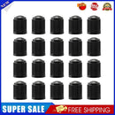 20pcs Plastic MTB Road Bike Air Valve Cap Tire Valve Cover (American Valve)