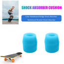 4pcs Longboard Skateboard Dancing Wheels Axle Bushings Shockproof PU Cushion