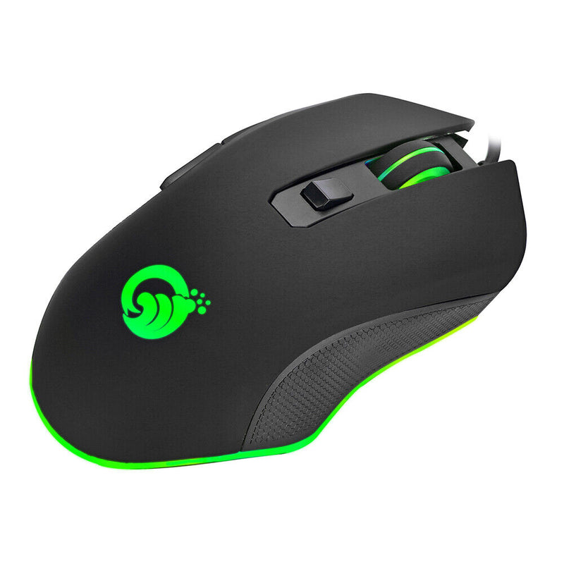 G70 Wired RGB 6-Button Gaming Mouse 3200DPI Adjustable Optical Ergonomic Mouse